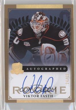2013-14 Upper Deck The Cup - [Base] - Gold Spectrum #116 - Autographed Rookie - Viktor Fasth /25