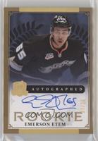 Autographed Rookie - Emerson Etem #/25