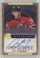 Autographed Rookie - Jon Merrill #/25