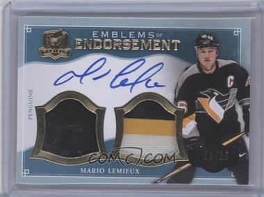 2013-14 Upper Deck The Cup - Emblems of Endorsement #EE-ML - Mario Lemieux /15