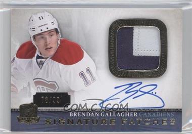 2013-14 Upper Deck The Cup - Signature Patches #SP-BG - Brendan Gallagher /99