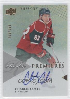 2013-14 Upper Deck Trilogy - [Base] #128 - Rookie Premieres Level 1 - Charlie Coyle /699