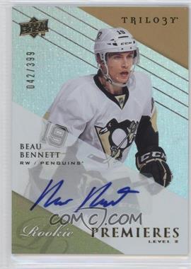 2013-14 Upper Deck Trilogy - [Base] #177 - Rookie Premieres Level 2 - Beau Bennett /399