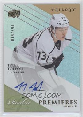 2013-14 Upper Deck Trilogy - [Base] #198 - Rookie Premieres Level 2 - Tyler Toffoli /399