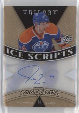 2013-14 Upper Deck Trilogy - Ice Scripts #IS-JE - Jordan Eberle