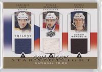 Jaromir Jagr, Tomas Plekanec, Patrik Elias