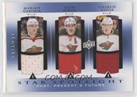 Zach Parise, Marian Gaborik, Charlie Coyle [Good to VG‑EX]