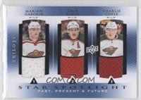 Zach Parise, Marian Gaborik, Charlie Coyle