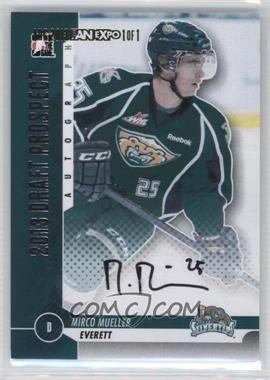 2013 In the Game Draft Prospects - Autographs - Silver Aug 2013 Fan Expo #A-MM - Mirco Mueller /1