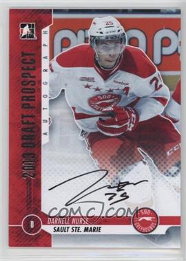 2013 In the Game Draft Prospects - Autographs - Silver #A-DN - Darnell Nurse