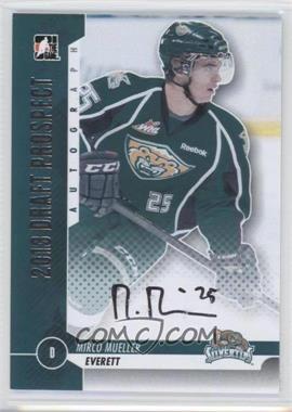 2013 In the Game Draft Prospects - Autographs - Silver #A-MM - Mirco Mueller