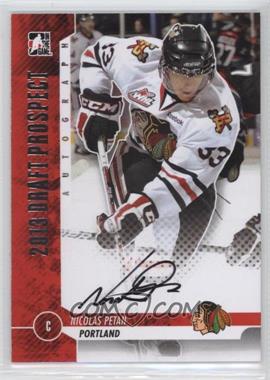 2013 In the Game Draft Prospects - Autographs - Silver #A-NP - Nicolas Petan