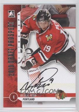 2013 In the Game Draft Prospects - Autographs - Silver #A-NP2 - Nicolas Petan