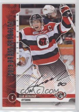 2013 In the Game Draft Prospects - Autographs - Silver #A-SMON - Sean Monahan