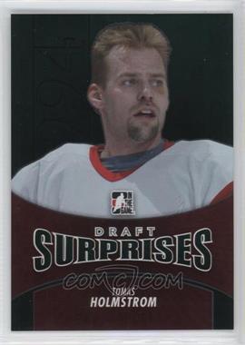 2013 In the Game Draft Prospects - [Base] - Limited Variant Emerald #179 - Tomas Holmstrom /50