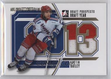 2013 In the Game Draft Prospects - Draft Year - Gold Aug 2013 Fan Expo #DY-09 - Justin Bailey /1