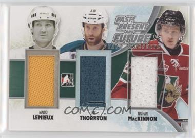 2013 In the Game Draft Prospects - Past, Present and Future - Silver #PPF-09 - Mario Lemieux, Nathan MacKinnon, Joe Thornton