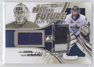2013 In the Game Draft Prospects - Past and Future - Gold Aug 2013 Fan Expo #PF-04 - Curtis Joseph, Philippe Desrosiers /1