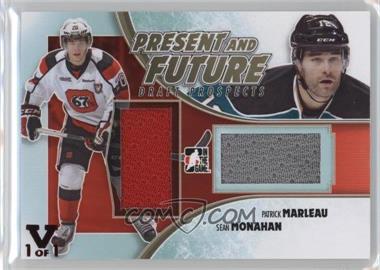 2013 In the Game Draft Prospects - Present and Future - Gold ITG Vault Ruby #PAF-10 - Patrick Marleau, Sean Monahan /1