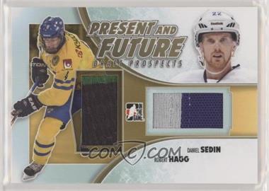 2013 In the Game Draft Prospects - Present and Future - Gold #PAF-03 - Robert Hagg, Daniel Sedin