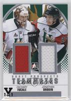 Zachary Fucale, Jonathan Drouin #/1