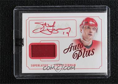 2013 In the Game Superlative The First Six - Auto Plus #AP-SY - Steve Yzerman [Uncirculated]