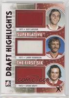 Guy Lafleur, Larry Robinson, Steve Shutt