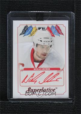 2013 In the Game Superlative The First Six - Superlative Autographs #A-NL - Nicklas Lidstrom [Uncirculated]