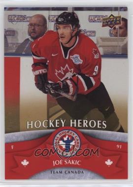 2013 Upper Deck National Hockey Card Day Canada - [Base] - Oversized #NHCD12 - Joe Sakic