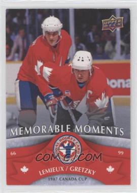 2013 Upper Deck National Hockey Card Day Canada - [Base] #NHCD16 - Mario Lemieux, Wayne Gretzky