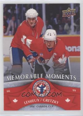 2013 Upper Deck National Hockey Card Day Canada - [Base] #NHCD16 - Mario Lemieux, Wayne Gretzky