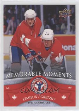 2013 Upper Deck National Hockey Card Day Canada - [Base] #NHCD16 - Mario Lemieux, Wayne Gretzky