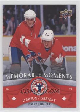 2013 Upper Deck National Hockey Card Day Canada - [Base] #NHCD16 - Mario Lemieux, Wayne Gretzky