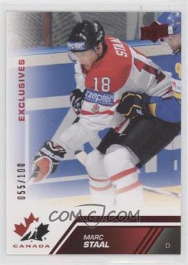 2013 Upper Deck Team Canada - [Base] - Exclusives #167 - Marc Staal /100