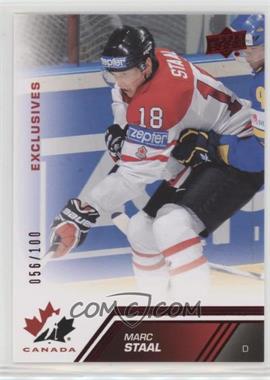 2013 Upper Deck Team Canada - [Base] - Exclusives #167 - Marc Staal /100