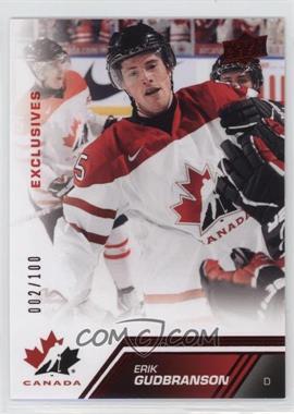 2013 Upper Deck Team Canada - [Base] - Exclusives #42 - Erik Gudbranson /100