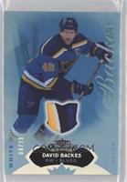 David Backes #/18