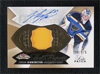 Hot Prospects Auto Patch - Jordan Binnington #/375