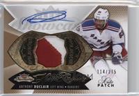 Hot Prospects Auto Patch - Anthony Duclair #/175