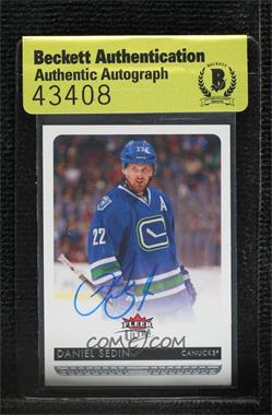 2014-15 Fleer Ultra - [Base] #187 - Daniel Sedin [BAS Authentic]