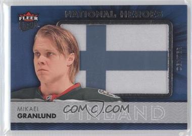 2014-15 Fleer Ultra - National Heroes Manufactured Flag Patch #NH-MG - Mikael Granlund