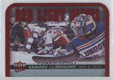 2014-15 Fleer Ultra - Red Light Views #RLV-6 - Pittsburgh Penguins, New York Rangers