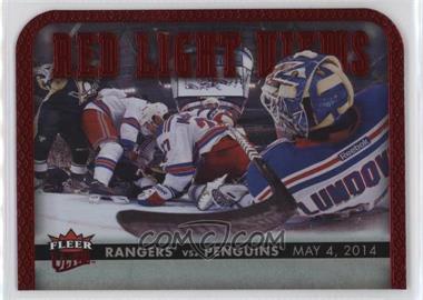 2014-15 Fleer Ultra - Red Light Views #RLV-6 - Pittsburgh Penguins, New York Rangers