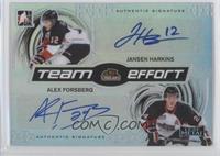 Jansen Harkins, Alex Forsberg #/25