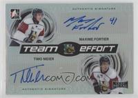 Maxime Fortier, Timo Meier #/25