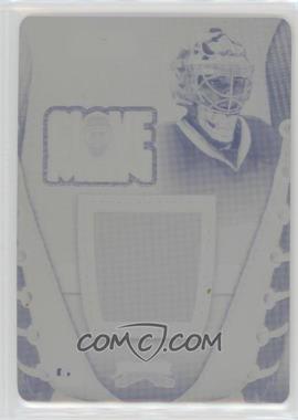 2014-15 In the Game Heroes and Prospects - Between the Pipes Glovemen - Printing Plate Yellow #GM-CPI - Carey Price /1