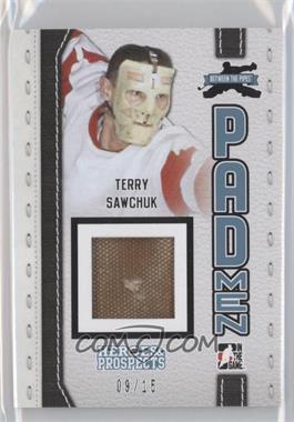2014-15 In the Game Heroes and Prospects - Between the Pipes Padmen - Blue #PM-TS1 - Terry Sawchuk /15