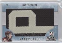 Matt Spencer #/1