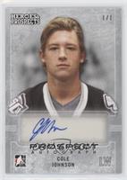 Cole Johnson #/1