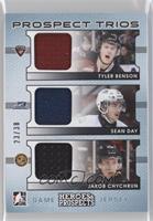 Tyler Benson, Sean Day, Jakob Chychrun #/30